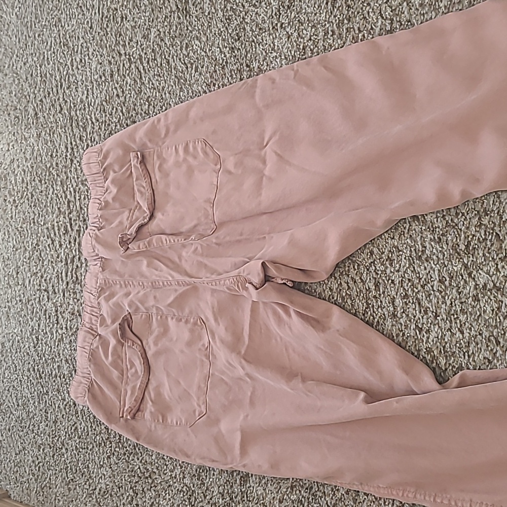 Standard Surplus Soft Pink Drawstring Casual Pants - image 6